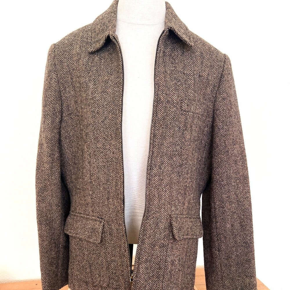 Lauren - Ralph Lauren - Wool Blazer - Suit Jacket - Zip Up - Size 12 - Picture 6 of 15